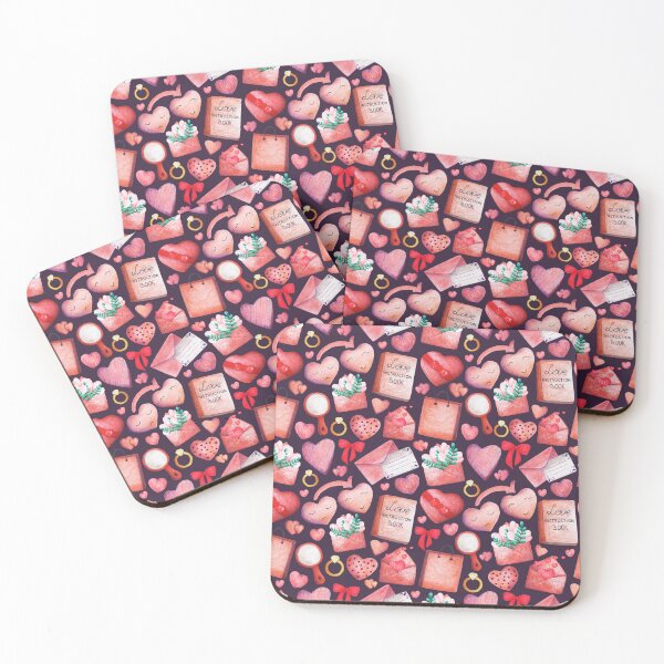 Item preview, Love And Hearts Print - For a boyfriend, for a girlfriend, cute love decorating print. designed and sold by Wentoo.