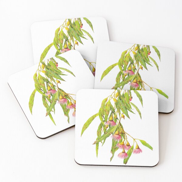 Item preview, Flowering Eucalyptus Watercolor designed and sold by Zoya Makarova.