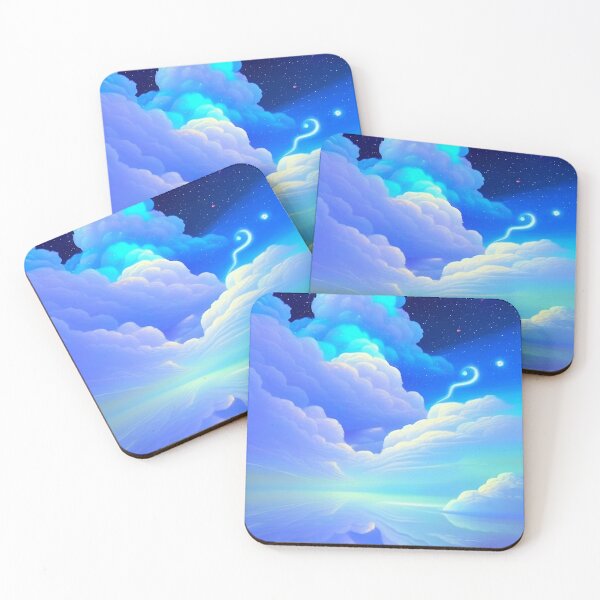 Item preview, Colorful surreal clouds scenery with vibrant colors 7 designed and sold by vishalraifx.