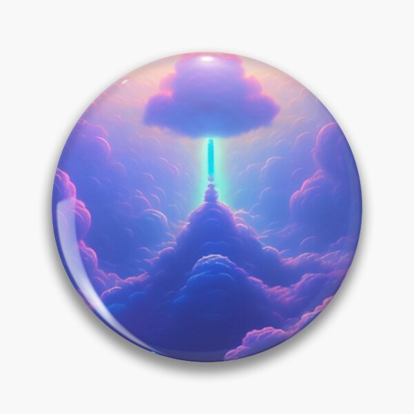Item preview, Colorful surreal clouds scenery with vibrant colors 6 designed and sold by vishalraifx.
