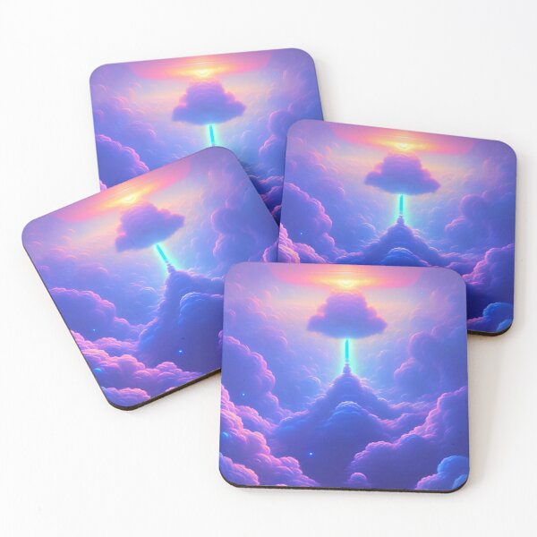 Item preview, Colorful surreal clouds scenery with vibrant colors 6 designed and sold by vishalraifx.