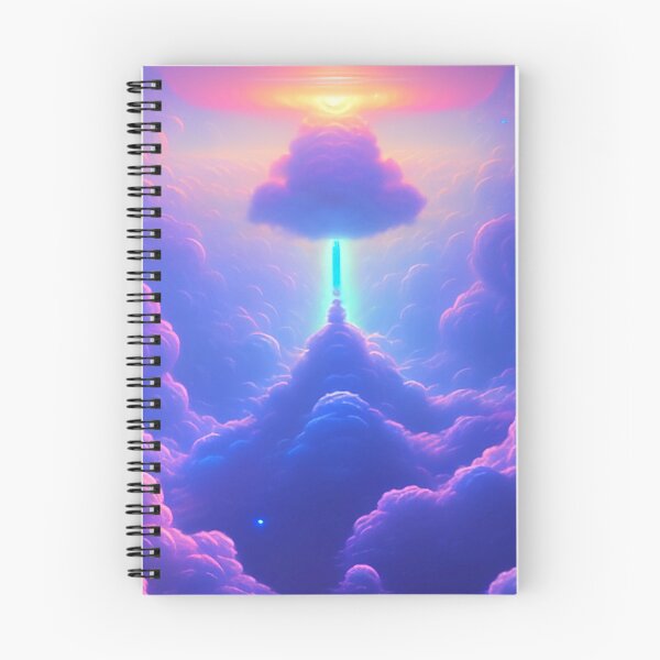 Item preview, Colorful surreal clouds scenery with vibrant colors 6 designed and sold by vishalraifx.
