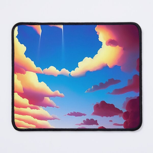 Item preview, Colorful surreal clouds scenery with vibrant colors 8 designed and sold by vishalraifx.