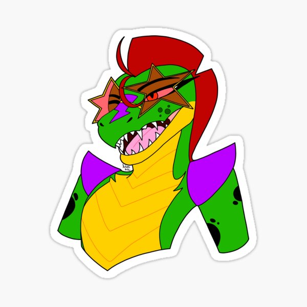 Montgomery Gator Sticker Sticker For Sale By Artemiseternal Redbubble