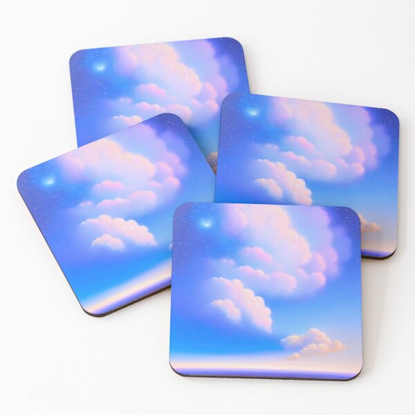 Item preview, Colorful surreal clouds scenery with vibrant colors 9 designed and sold by vishalraifx.