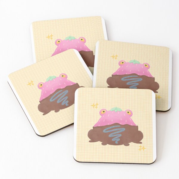 Item preview, Chocolate Strawberry Frog designed and sold by foxglovesart.