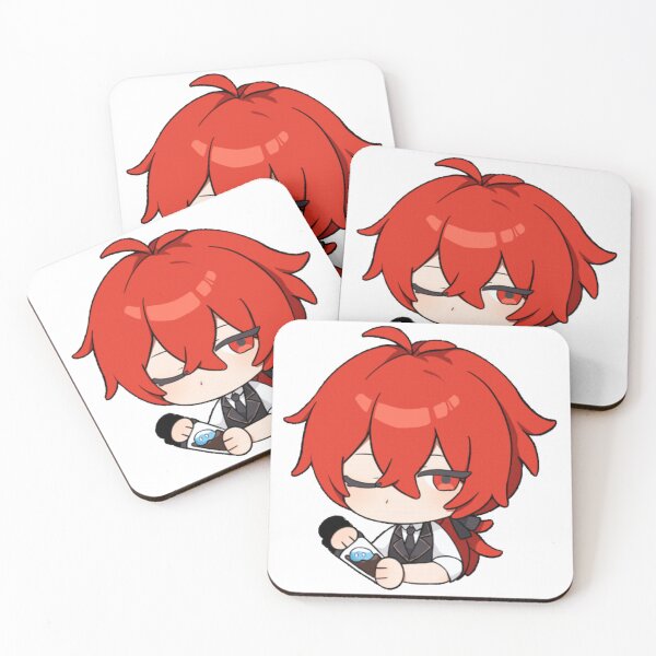 Item preview, Chibi Diluc Genshin Impact Fanart Bartender Diluc Merch Genshin Merchandise     designed and sold by feach.