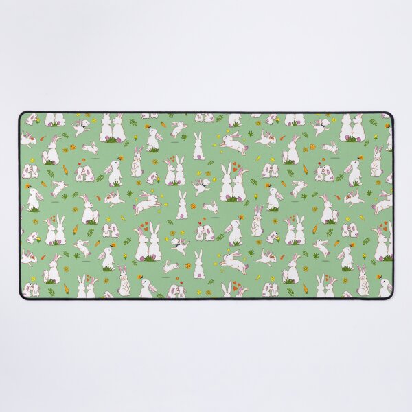 Item preview, Familia de conejos encantados - Verde primavera designed and sold by BlissDrizzle.
