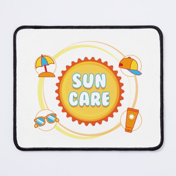 Item preview, Sun care and skin cancer message. orange december awareness designed and sold by LucianoCosmo.