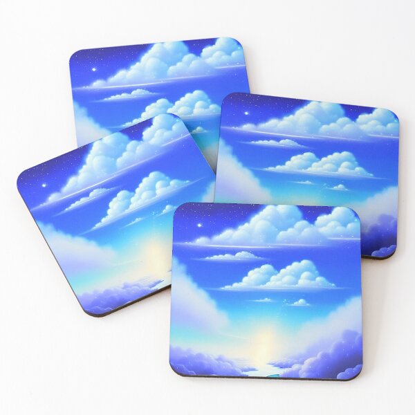 Item preview, Colorful surreal clouds scenery with vibrant colors 12 designed and sold by vishalraifx.