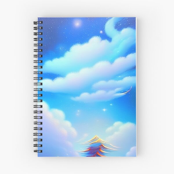 Item preview, Colorful surreal clouds scenery with vibrant colors 13 designed and sold by vishalraifx.