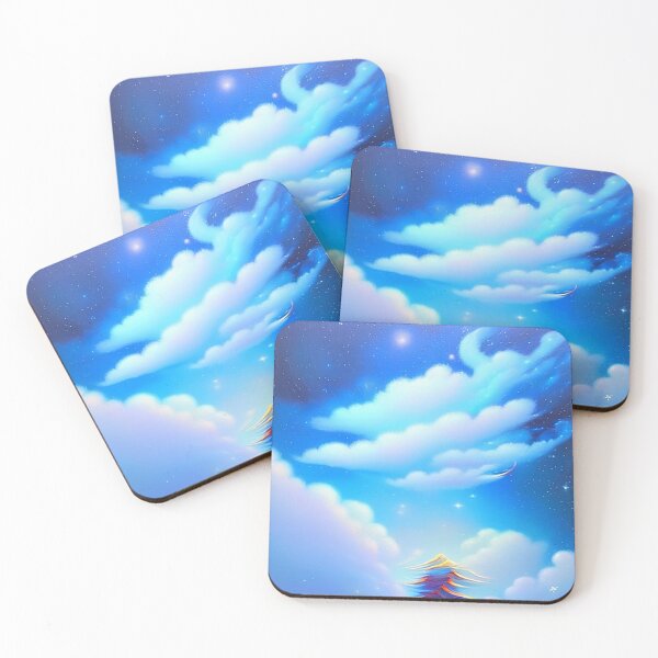Item preview, Colorful surreal clouds scenery with vibrant colors 13 designed and sold by vishalraifx.