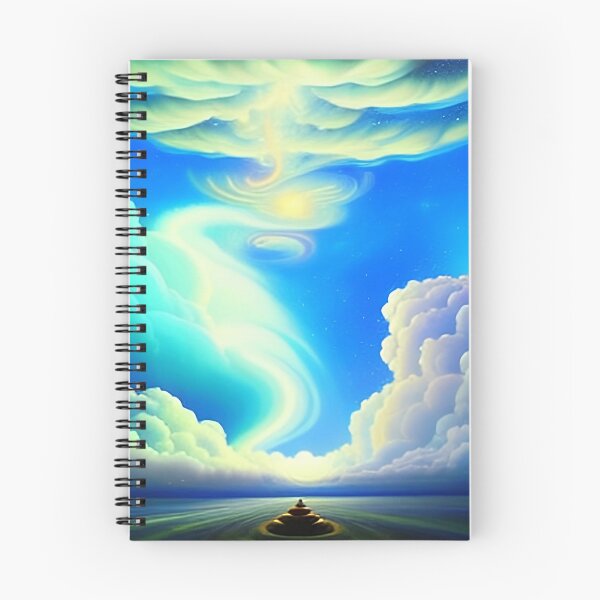 Item preview, Colorful surreal clouds scenery with vibrant colors 14 designed and sold by vishalraifx.
