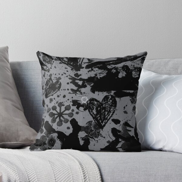 Item preview, Corazón disperso negro designed and sold by AmezMemes.