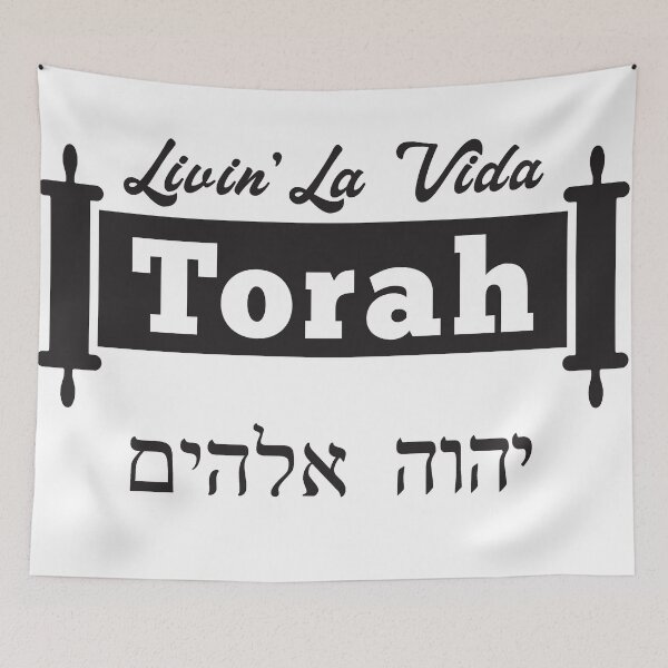 Item preview, Livin' LaVida Torah | Funny Torah Life Grafted In Israelite Hebrew Letters God YHVH Elohim designed and sold by HigherBeam.