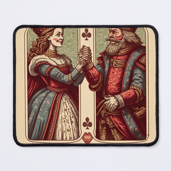 Item preview, King and Queen Forever Card Dec  designed and sold by quotopia.
