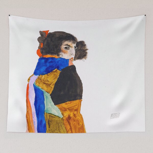 Item preview, Moa - Egon Schiele designed and sold by SimpleJoyStyle.
