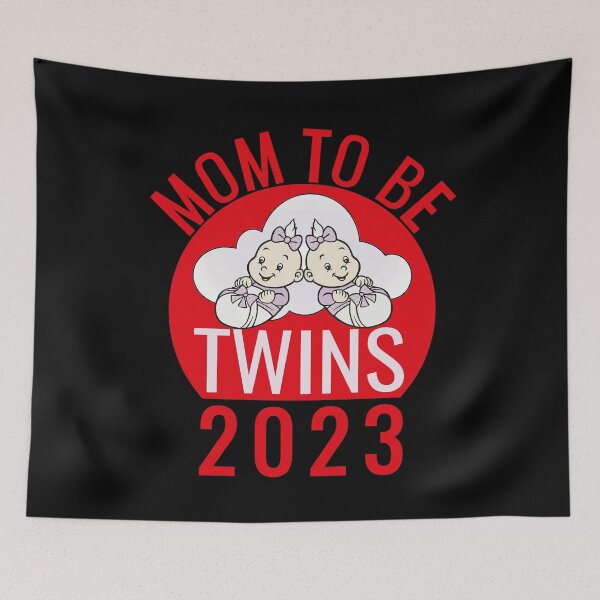 Item preview, New Mom To Be Twins  2023| GIFT FOR MOMS| FIRST TIME MOM| COLORFUL LOVELY STYLYSH MOM TO BE designed and sold by al21ex.