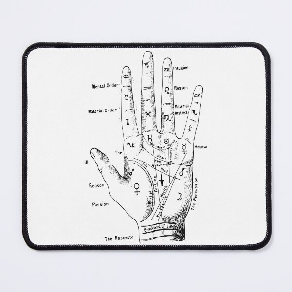 Item preview, Palmistry 2 (for light backgrounds) designed and sold by AllTheFaeThings.