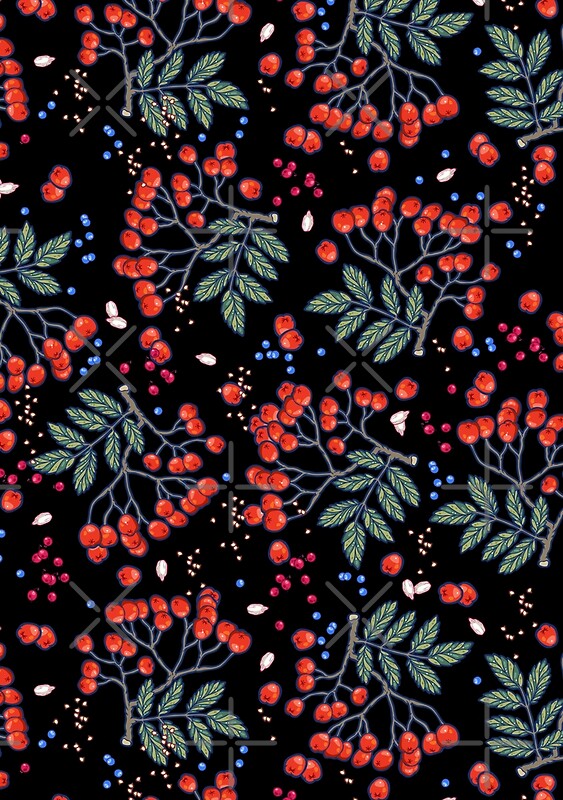 "wild berries" by smalldrawing | Redbubble