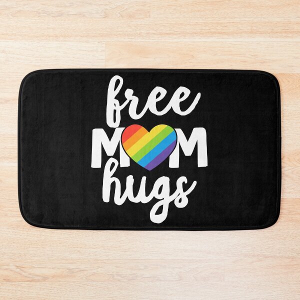 Item preview, Free Mom Hugs LGBTQ Rainbow Pride Heart Family Mother designed and sold by QueenOfPrint.