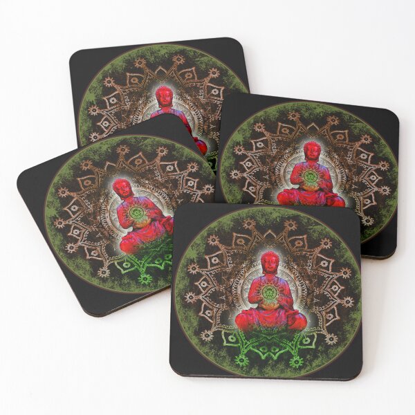 Item preview, Buddha figure in a mandala designed and sold by BernhArt.