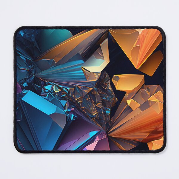 Item preview, Colorful Gem Pattern designed and sold by CometsPawPrints.