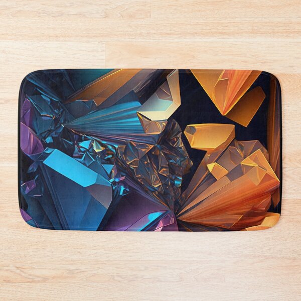 Item preview, Colorful Gem Pattern designed and sold by CometsPawPrints.