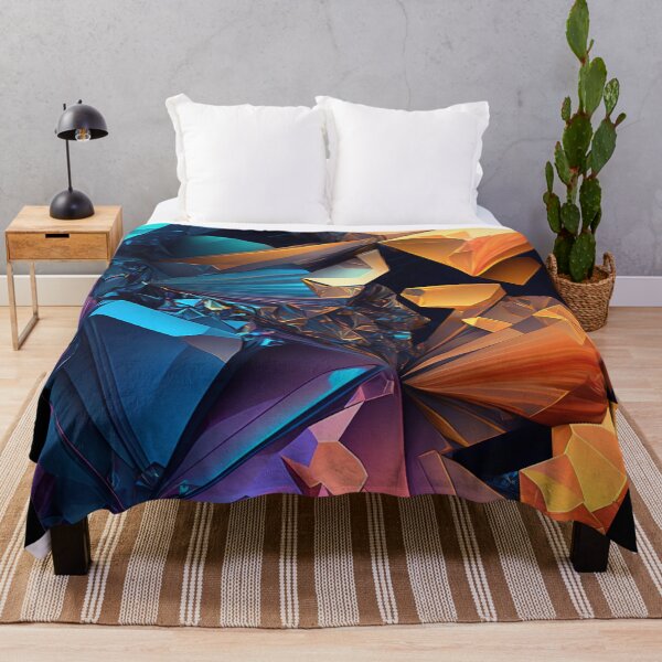 Item preview, Colorful Gem Pattern designed and sold by CometsPawPrints.