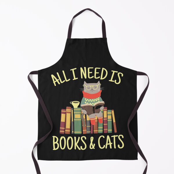 Aperçu de l'œuvre Facilement distrait par les chats et les livres créée et vendue par bonbin25.