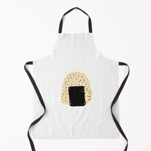 Item preview, Sesame Onigiri with nori seaweed in watercolor style designed and sold by pamaripai.