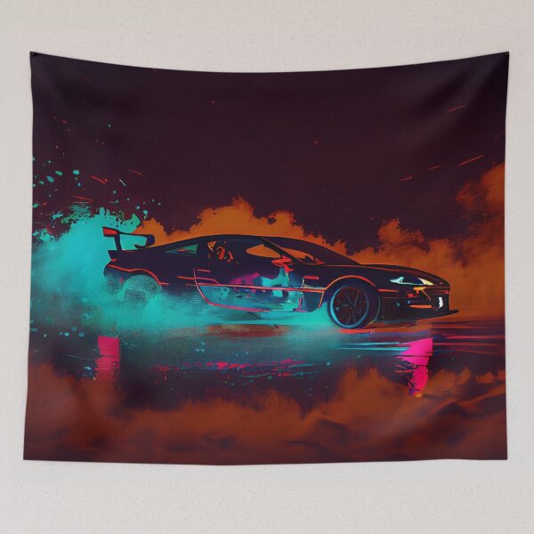 Item preview, Concept drifting poster designed and sold by ChargedShapes.