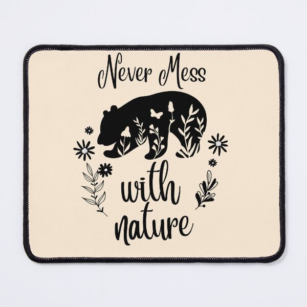Item preview, Cocaine Bear Inspired Never Mess With Nature Prevent Drug Abuse and Illicit Trafficking Drugs Awareness designed and sold by PositiveVibes26.