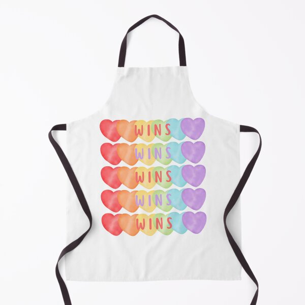 Item preview, WINS WINS WINS | RAINBOW COLORED HEARTS designed and sold by SpeakLifeHQ.