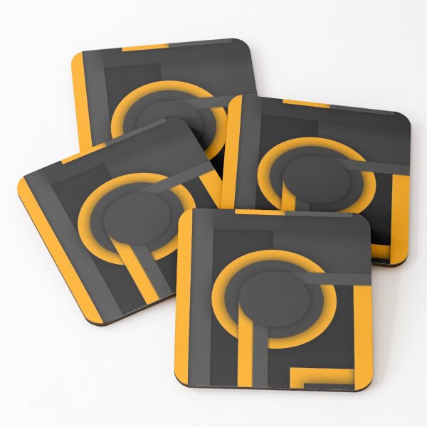 Item preview, Yellow Black Digital Art designed and sold by NengShop.