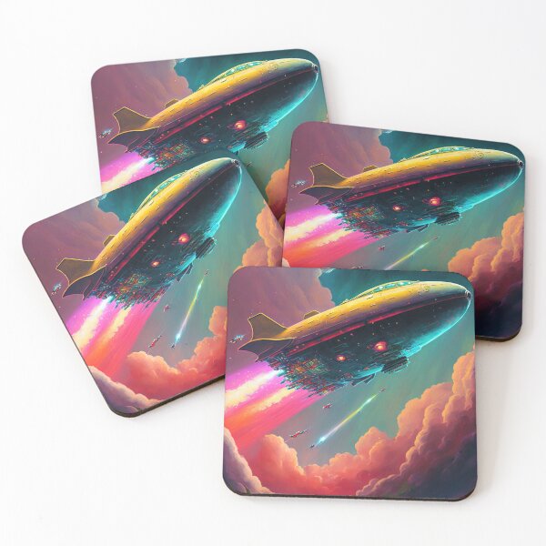 Item preview, The Galactic Migration - Abstract designed and sold by CometsPawPrints.