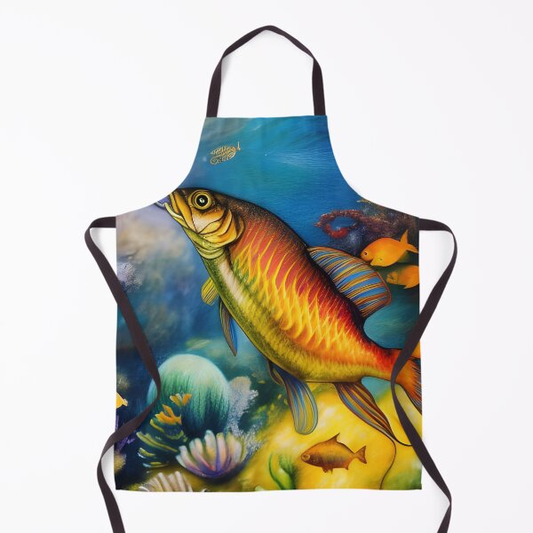 Artikelvorschau, Unterwasser, Fischwelt, Fischergeschenk, entworfen und verkauft von REALDesign-Shop.