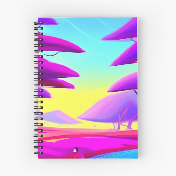 Item preview, Colorful surreal landscapes scenery with vibrant colors 15 designed and sold by vishalraifx.