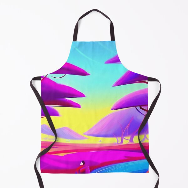 Item preview, Colorful surreal landscapes scenery with vibrant colors 15 designed and sold by vishalraifx.
