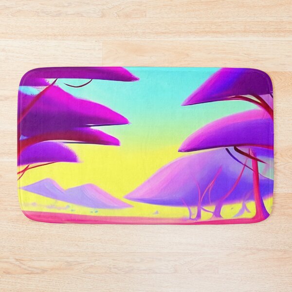 Item preview, Colorful surreal landscapes scenery with vibrant colors 15 designed and sold by vishalraifx.