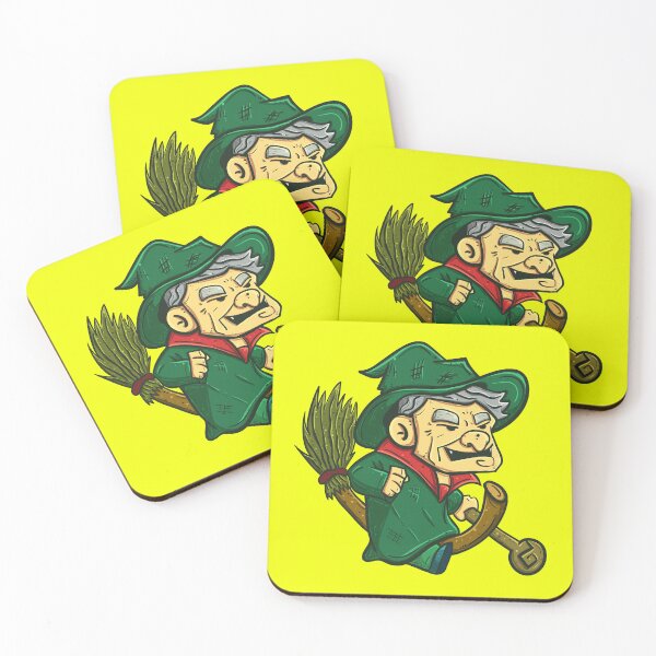 Item preview, The Funny Running Wizard designed and sold by sarazabrand.