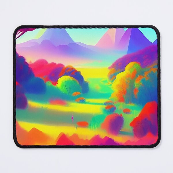 Item preview, Colorful surreal landscapes scenery with vibrant colors 16 designed and sold by vishalraifx.