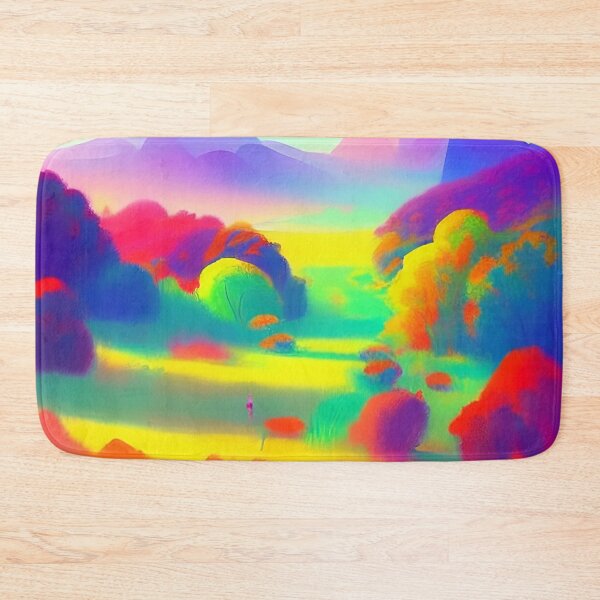 Item preview, Colorful surreal landscapes scenery with vibrant colors 16 designed and sold by vishalraifx.