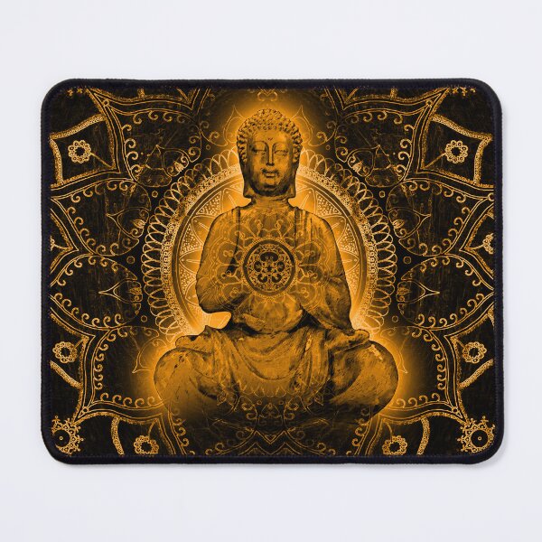 Item preview, Buddha in a mandala designed and sold by BernhArt.
