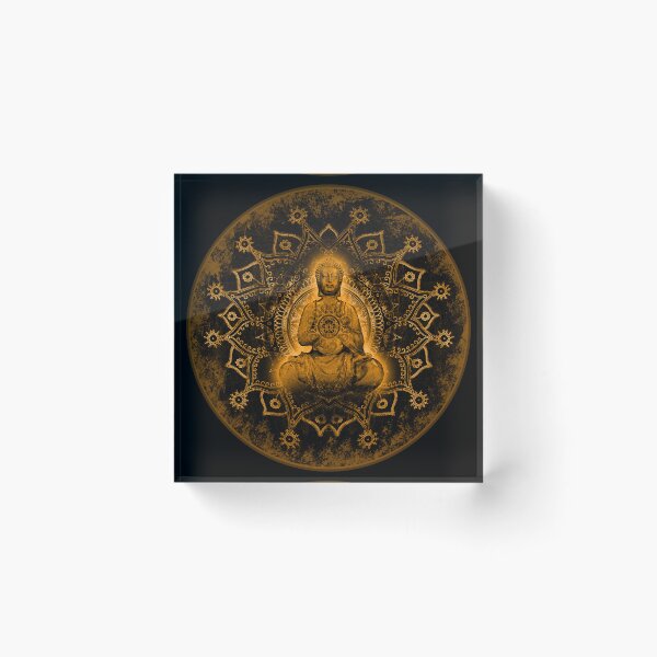 Item preview, Buddha in a mandala designed and sold by BernhArt.