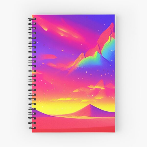Item preview, Colorful surreal landscapes scenery with vibrant colors 17 designed and sold by vishalraifx.