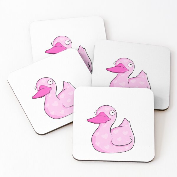 Item preview, Valentines Day Duck • Pink Hearts designed and sold by Rae Smitty.