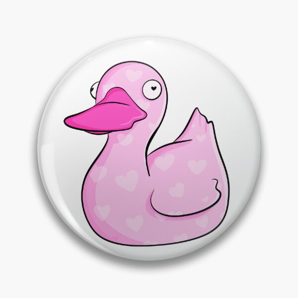 Item preview, Valentines Day Duck • Pink Hearts designed and sold by Rae Smitty.