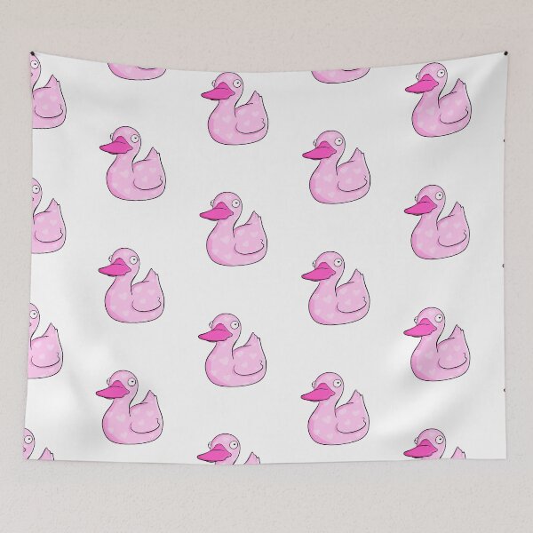 Item preview, Valentines Day Duck • Pink Hearts designed and sold by Rae Smitty.