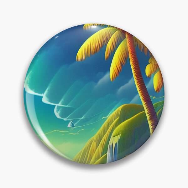 Item preview, Colorful surreal landscapes scenery with vibrant colors 18 designed and sold by vishalraifx.
